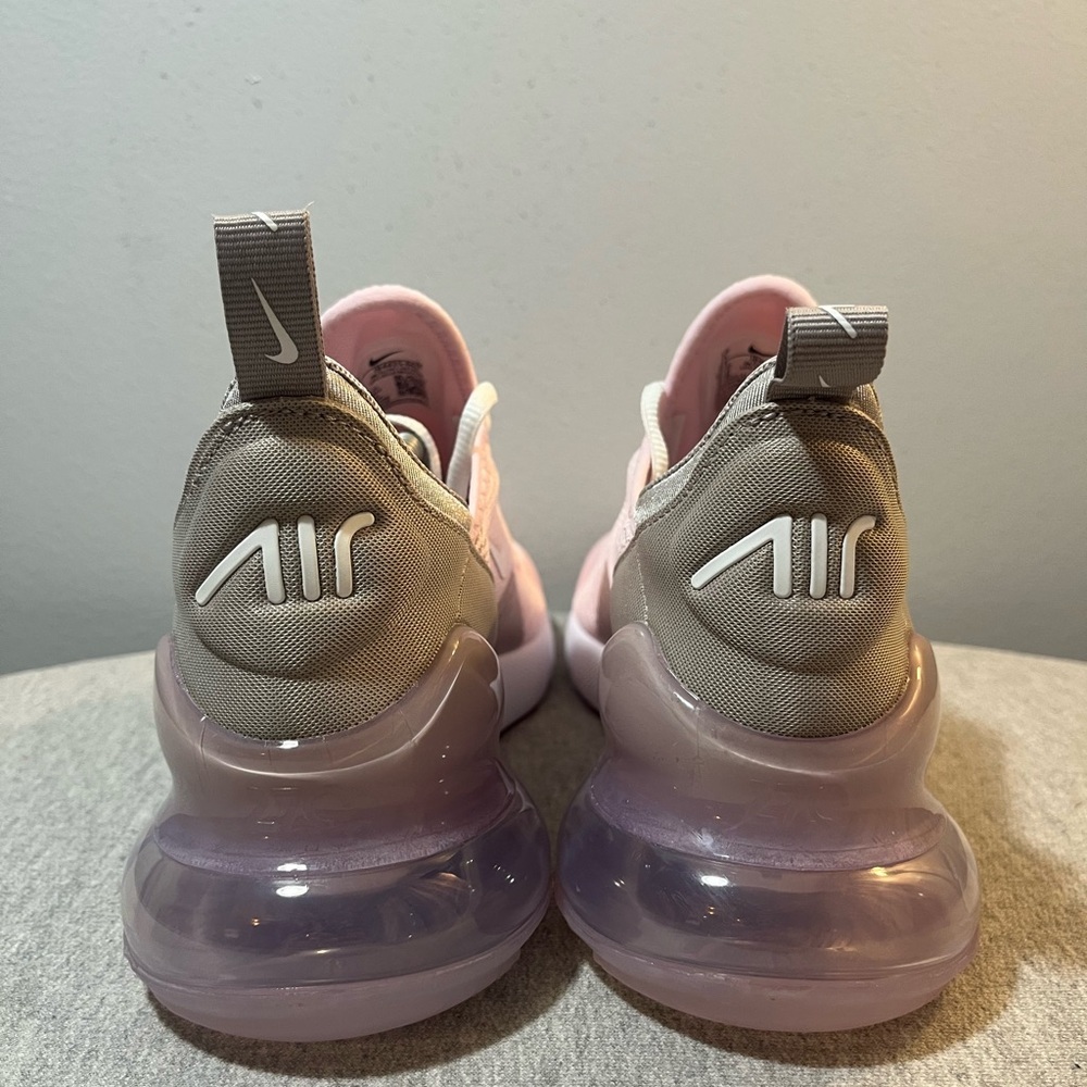Nike Air Max 270 BG Pink Foam Summit White Size 7Y / Women's Size 8.5 IB4435-663 - Picture 6 of 11